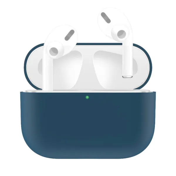 SILICONE Obal pre Apple AirPods Pro tmavomodrý