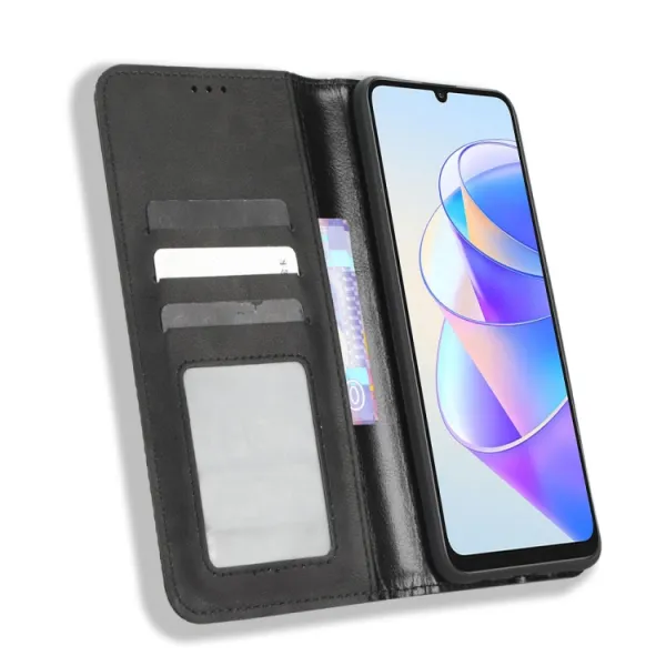 BUSINESS Peňaženkový kryt pre Honor X7a čierny