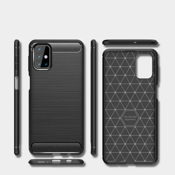 FLEXI TPU Kryt  Samsung Galaxy M31s čierny