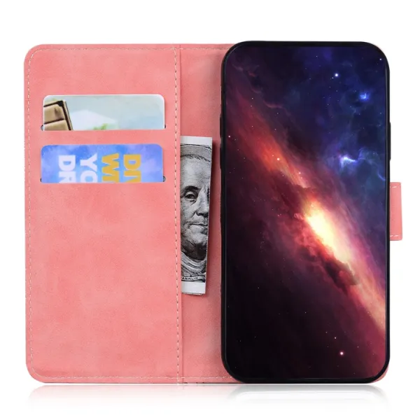 Peňaženkové puzdro pre Tecno Spark 8 Pro ružový