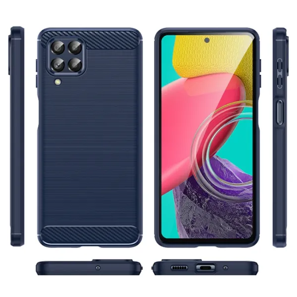 FLEXI TPU Kryt pre Samsung Galaxy M53 5G modrý