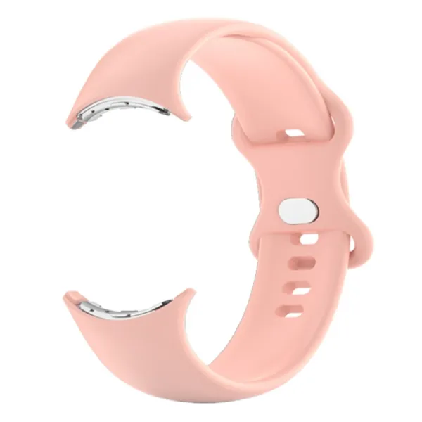 BUTTERFLY Silikónový remienok pre Google Pixel Watch / Pixel Watch 2 ružový