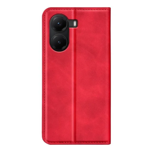 MAGNETIC Zaklápací kryt pre Xiaomi Poco X7 Pro červený