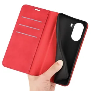 MAGNETIC Zaklápací kryt pre Xiaomi Poco X7 Pro červený