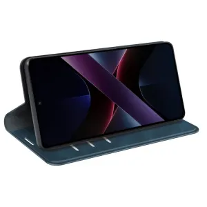 MAGNETIC Zaklápací kryt pre Xiaomi Poco X7 Pro modrý