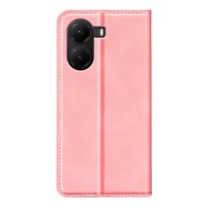 MAGNETIC Zaklápací kryt pre Xiaomi Poco X7 Pro ružový