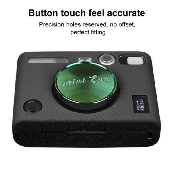 PULUZ SOFT Silikónový obal pre Instax Mini EVO čierny