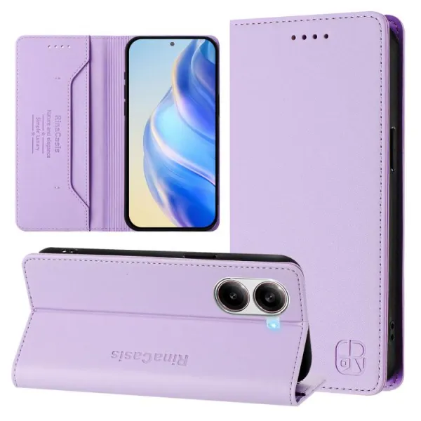 RINA Zaklápacie puzdro pre Xiaomi Poco X7 Pro svetlofialové