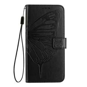 ART BUTTERFLY Peňaženkový obal pre Blackview Shark 8 čierny