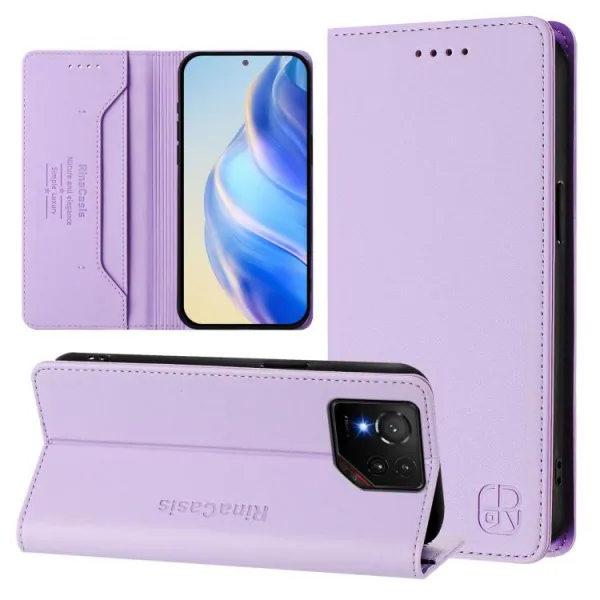 RINA Zaklápacie puzdro pre Asus ROG Phone 9 / ROG Phone 9 Pro fialové