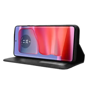 BUSINESS Peňaženkové puzdro pre Motorola Edge 50 Pro čierne