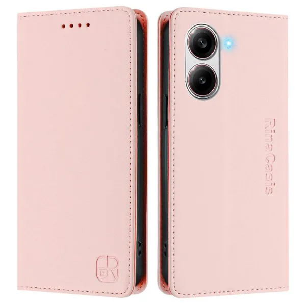 RINA Zaklápacie puzdro pre Xiaomi Poco X7 Pro ružové