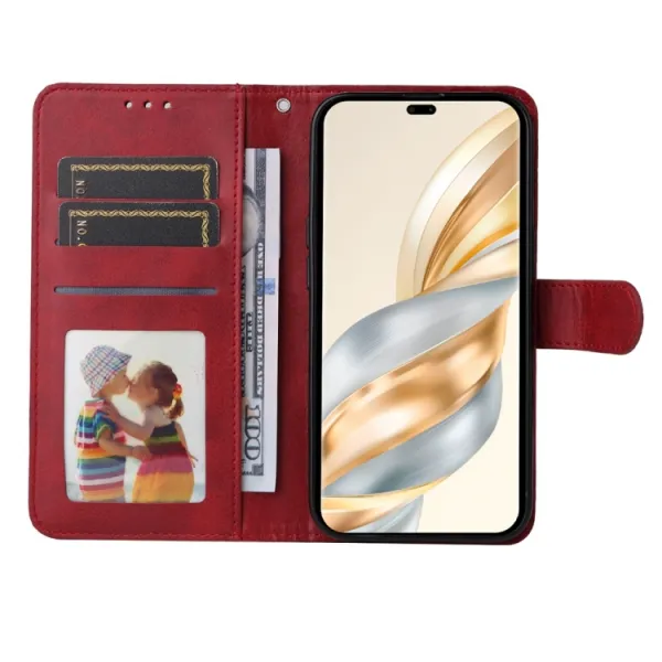 SMOOTH Peňaženkové puzdro pre Honor Magic7 Lite 5G červené