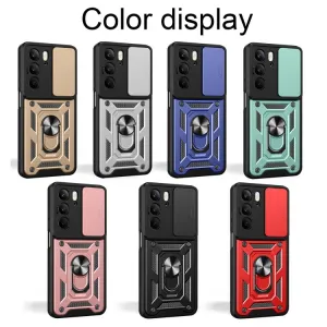 RING CAMERA Kryt s držiakom pre Realme C75 / Realme 14x 5G modrý