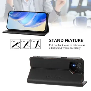 RINA Zaklápacie puzdro pre Asus ROG Phone 9 / ROG Phone 9 Pro čierne