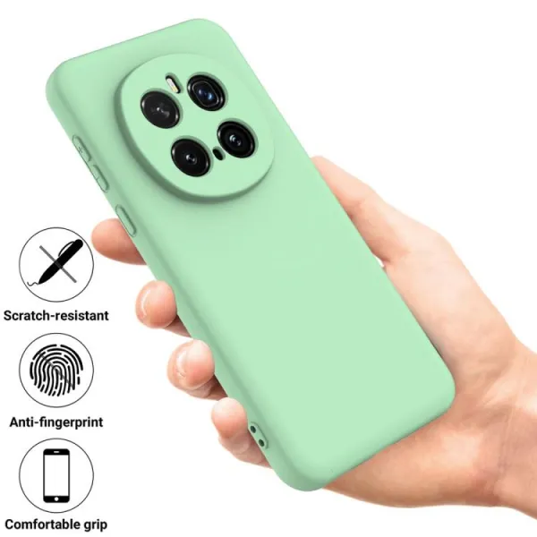 RUBBER Ochranný kryt pre Honor Magic7 Pro 5G zelený