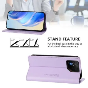 RINA Zaklápacie puzdro pre Asus ROG Phone 9 / ROG Phone 9 Pro fialové
