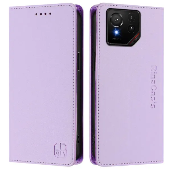 RINA Zaklápacie puzdro pre Asus ROG Phone 9 / ROG Phone 9 Pro fialové