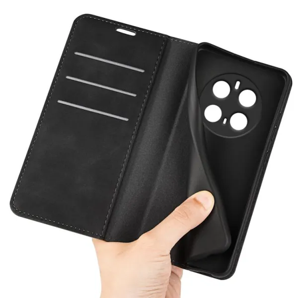 MAGNETIC Zaklápací kryt pre Honor Magic7 Pro 5G čierny