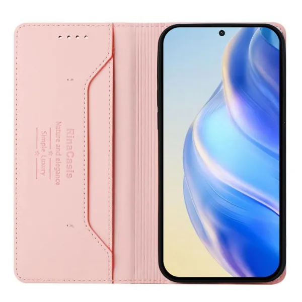 RINA Zaklápacie puzdro pre Oppo A5 Pro 5G ružové