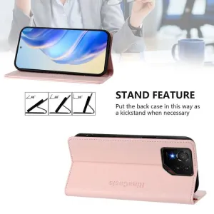 RINA Zaklápacie puzdro pre Asus ROG Phone 9 / ROG Phone 9 Pro ružové