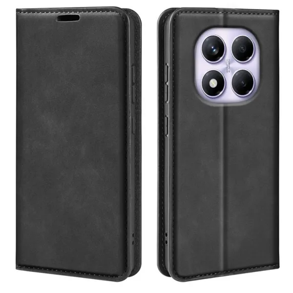 MAGNETIC Zaklápací kryt pre Xiaomi Redmi Note 14 Pro čierny