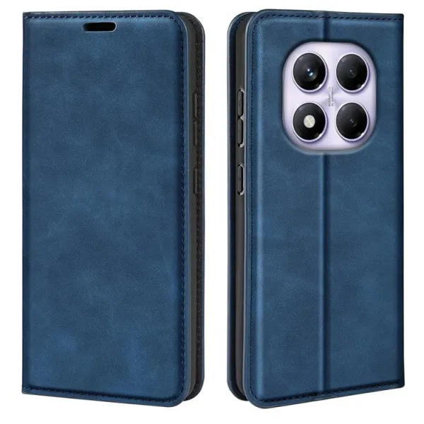 MAGNETIC Zaklápací kryt pre Xiaomi Redmi Note 14 Pro modrý
