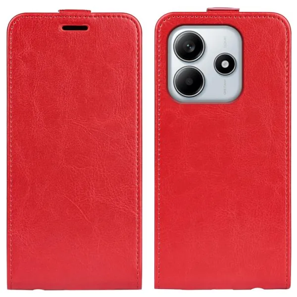 Vyklápacie puzdro pre Xiaomi Redmi Note 14 červené