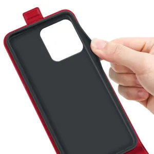 Vyklápacie puzdro pre Xiaomi Redmi Note 14 červené