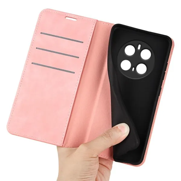 MAGNETIC Zaklápací kryt pre Honor Magic7 Pro 5G ružový