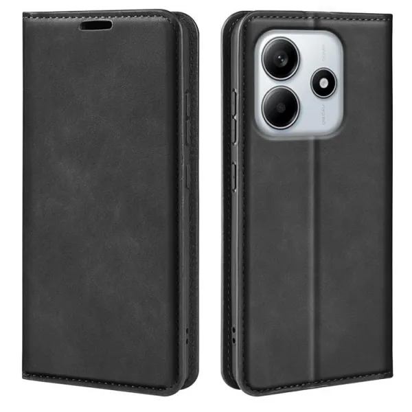 MAGNETIC Zaklápací kryt pre Xiaomi Redmi Note 14 čierny