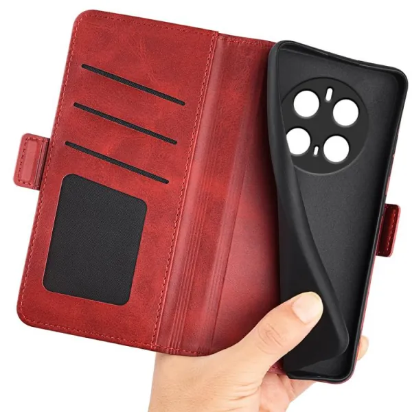SIDE Peňaženkové puzdro pre Honor Magic7 Pro 5G červené