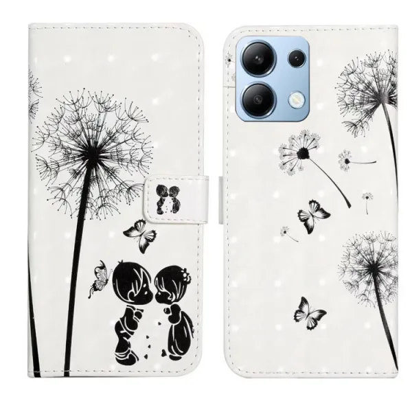 ART Peňaženkový kryt pre Xiaomi Redmi Note 14 DANDELION