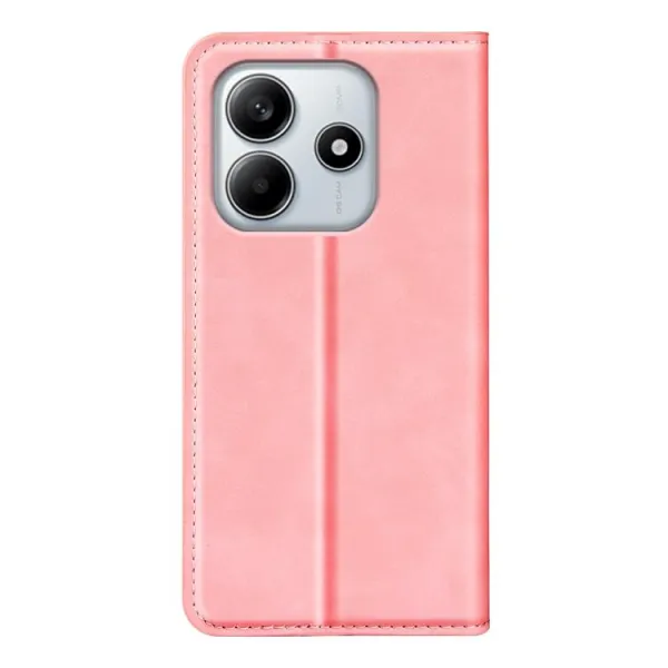 MAGNETIC Zaklápací kryt pre Xiaomi Redmi Note 14 ružový