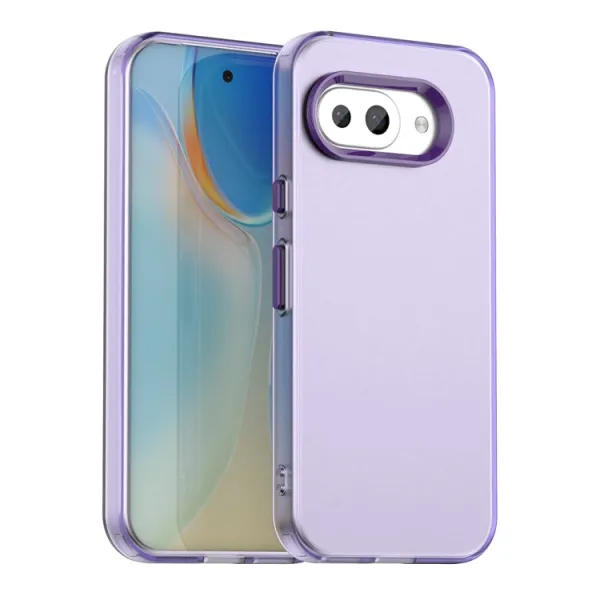 CANDY Ochranný kryt pre Google Pixel 9a fialový