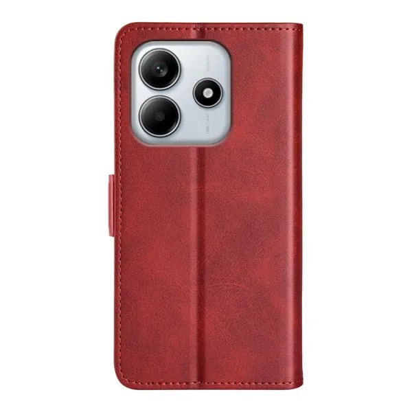 SIDE Peňaženkové puzdro pre Xiaomi Redmi Note 14 červené
