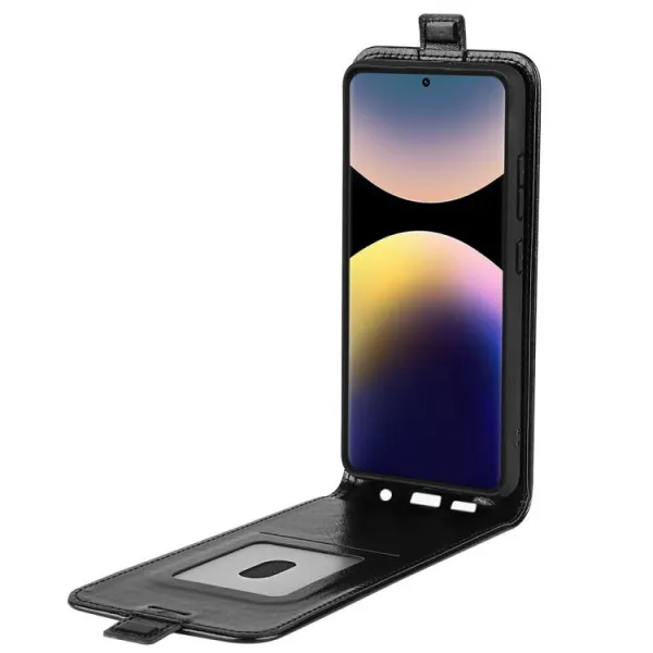 Vyklápacie puzdro pre Xiaomi Redmi Note 14 Pro čierne