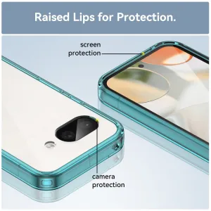 CRYSTAL Ochranný kryt pre Google Pixel 9a tyrkysový