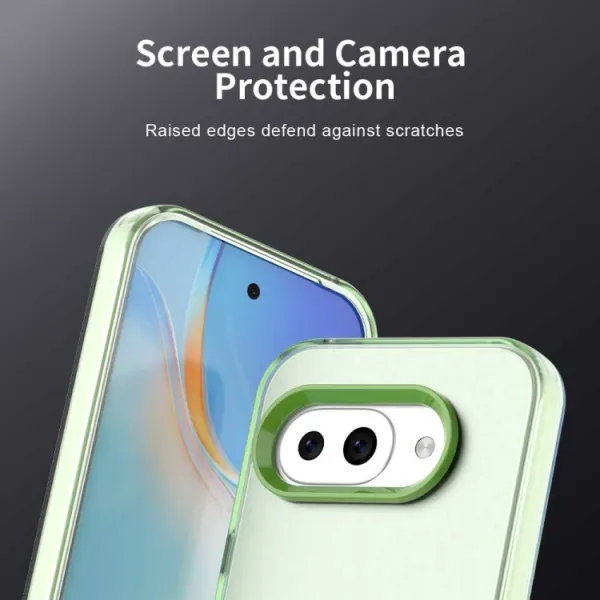 CANDY Ochranný kryt pre Google Pixel 9a zelený