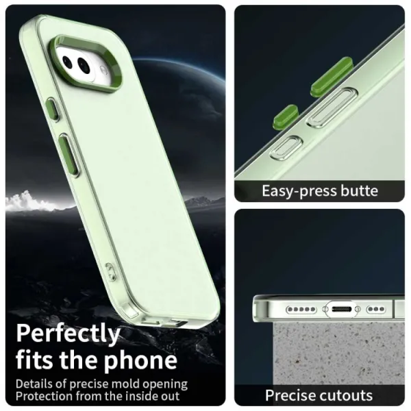 CANDY Ochranný kryt pre Google Pixel 9a zelený