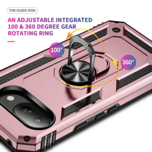 RING Kryt s držiakom pre Google Pixel 9a ružový