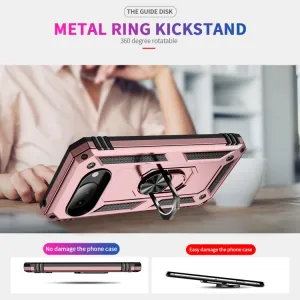 RING Kryt s držiakom pre Google Pixel 9a ružový