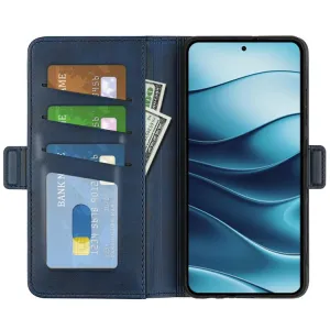 SIDE Peňaženkové puzdro pre Xiaomi Redmi Note 14 modré