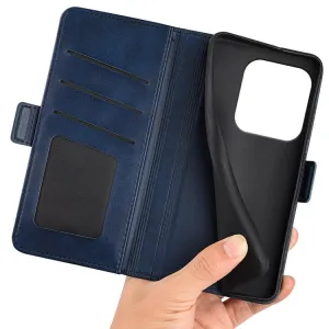 SIDE Peňaženkové puzdro pre Xiaomi Redmi Note 14 modré