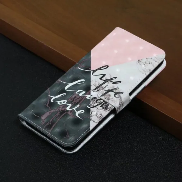 ART Peňaženkový kryt pre Xiaomi Redmi Note 14 STITCH MARBLE
