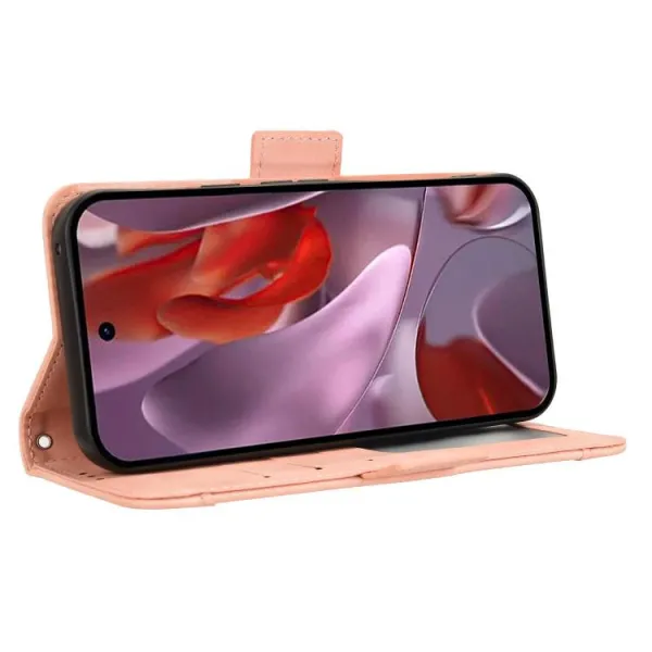 SLOT Peňaženkový obal pre Google Pixel 9a ružový