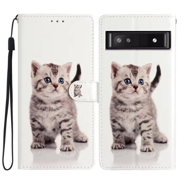 ART Peňaženkový kryt pre Google Pixel 9a LITTLE CAT