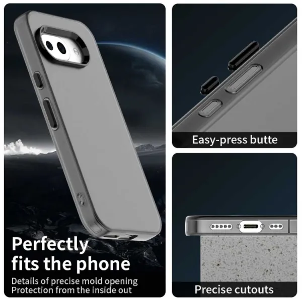 CANDY Ochranný kryt pre Google Pixel 9a čierny