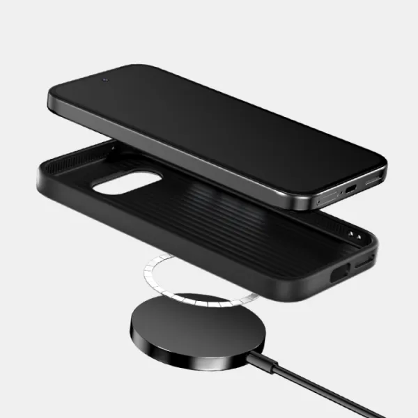 ABEEL RELIEF Ochranný kryt pre Google Pixel 9a CARBON BLACK