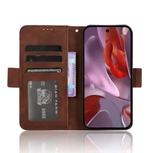 SLOT Peňaženkový obal pre Google Pixel 9a hnedý